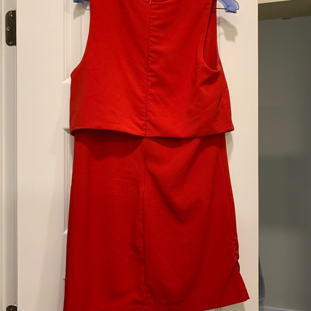 Red dress